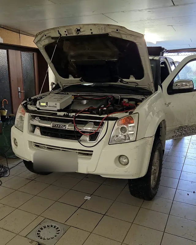 Isuzu D-Max — programmation en cours